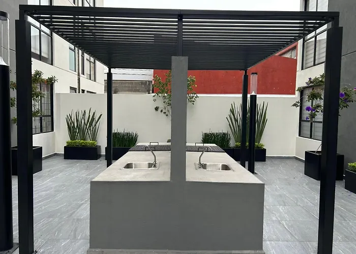Depa A 10 Min De Estadio Gnp Apartment Mexico City